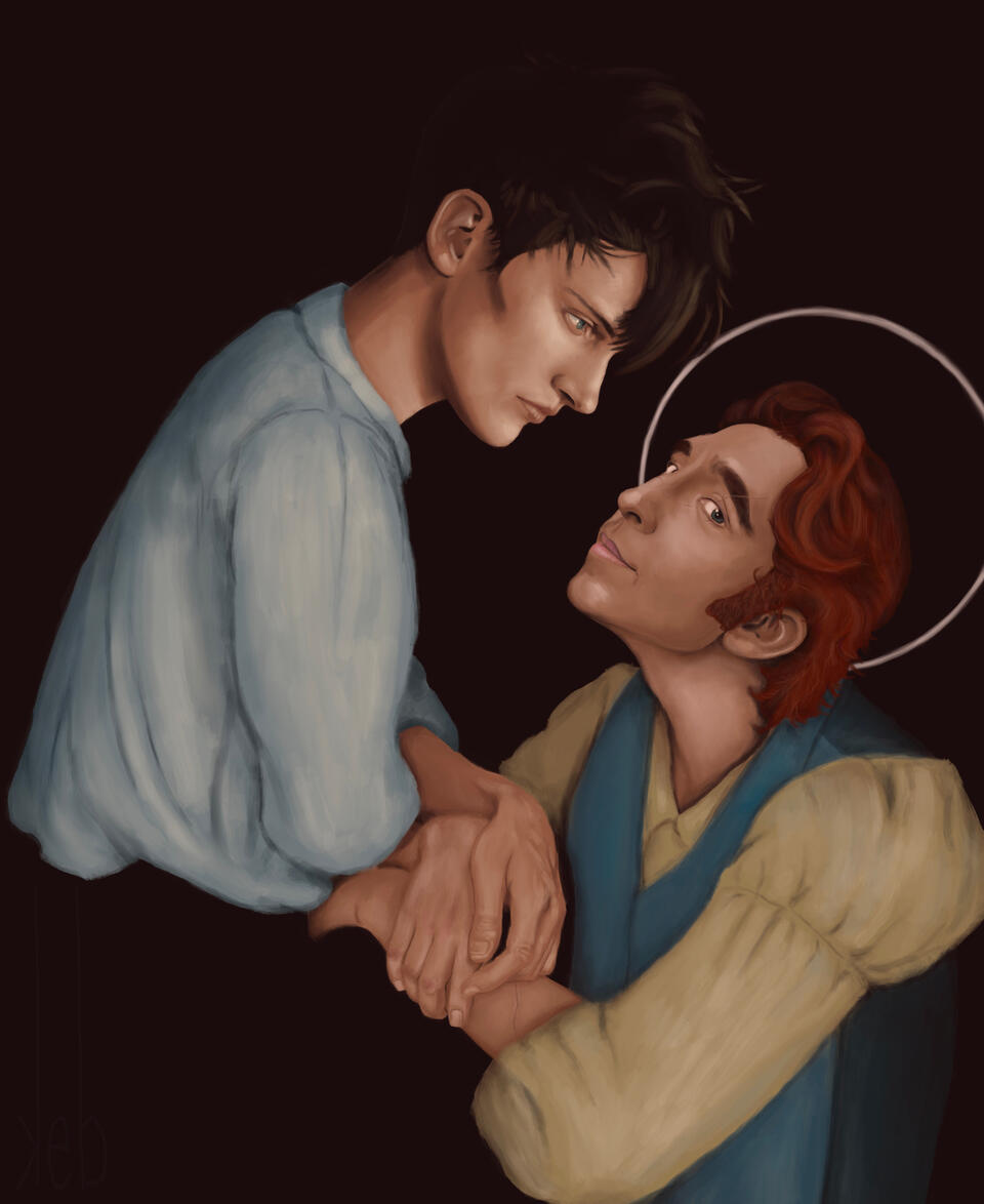 Claude Warrick and Aeden Clarke